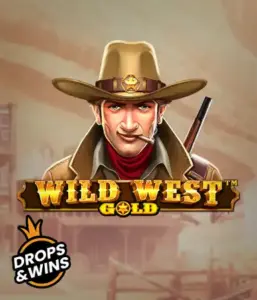  Графика игрового автомата "Wild West Gold" от Pragmatic Play, показывающее мужчину в шляпе шерифа с винтовкой. За его спиной находится улица небольшого городка на Диком Западе. Отлично подойдёт для любителей жанра вестерн и игр на тему Дикого Запада. Этот слот гарантирует незабываемые приключения и возможность получения призов.